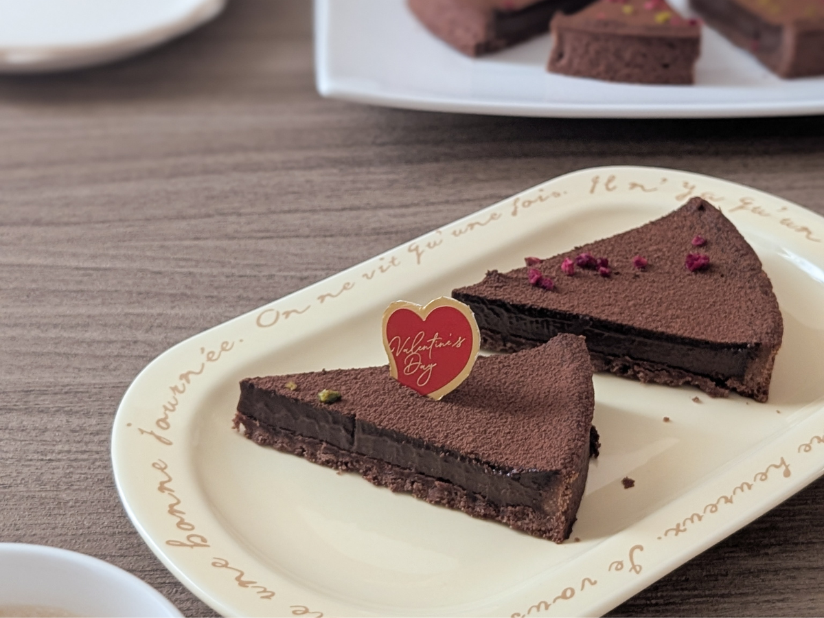 タルト・オ・ショコラ カット